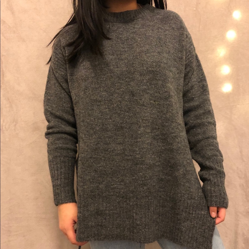 charcoal sweatshirt